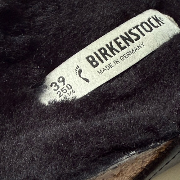 Birkenstock Womens Madrid Big Buckle Shearling Sandals Sz39 (New without box) - Picture 7 of 7